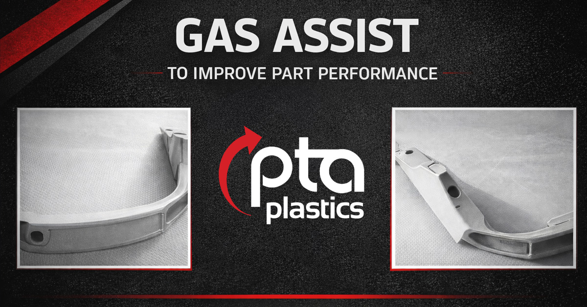 The Use of Gas Assist in Plastic Injection Molding